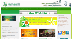 Desktop Screenshot of cccmyc.edu.hk